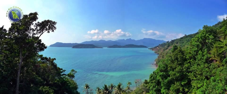 Aussichtspunkt in der Salak Phet Bucht auf Koh Chang